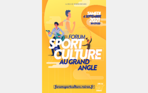 FORUM - GRAND ANGLE le 4/09 de 9H A 17H30