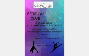 Fête du  Club le 24 Juin 2022