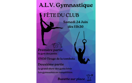 Fête du club le 24 juin 2023