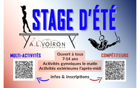Stage d'été 2026